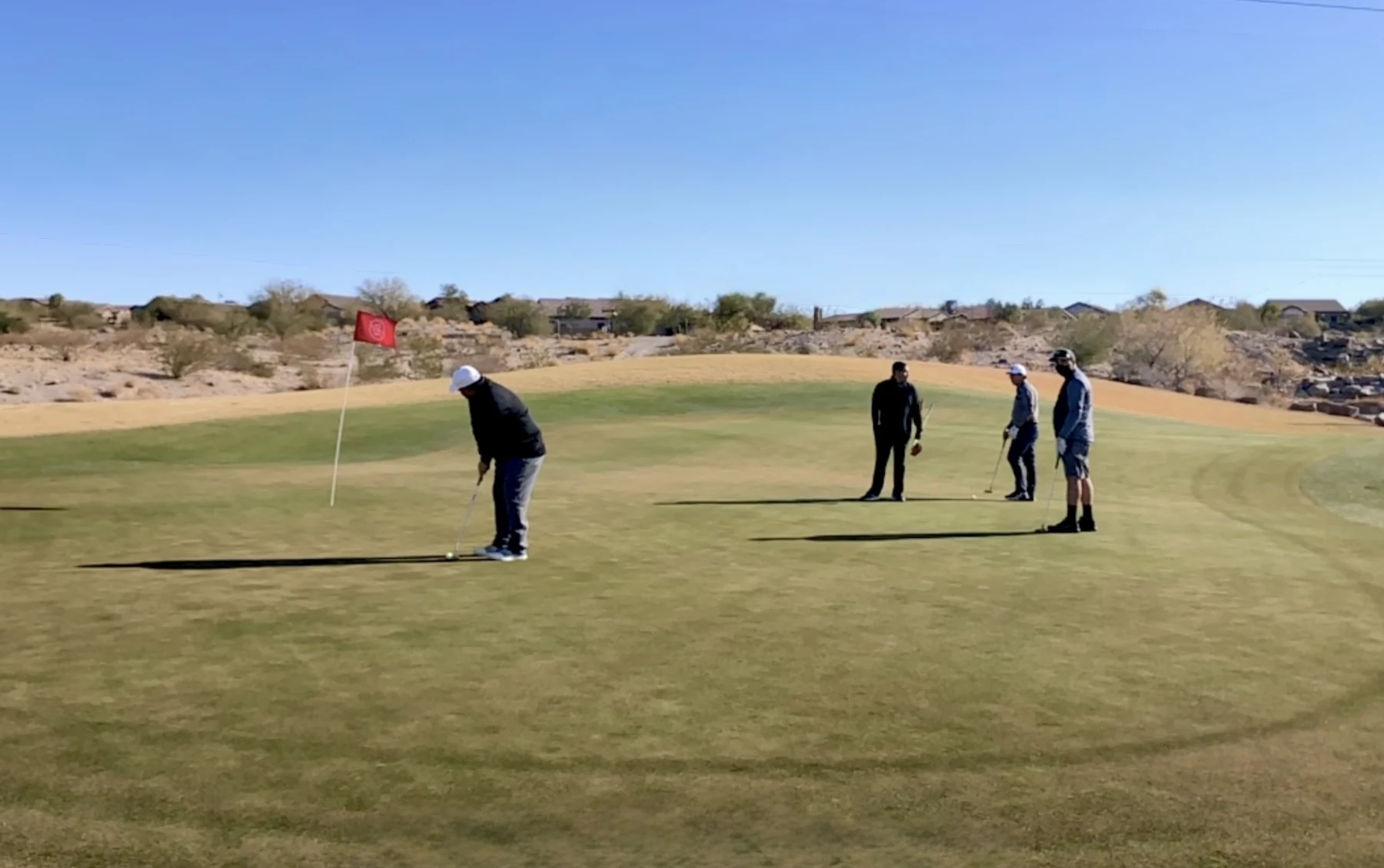 The inaugural 2021 Desert Dawgs putting green gathering