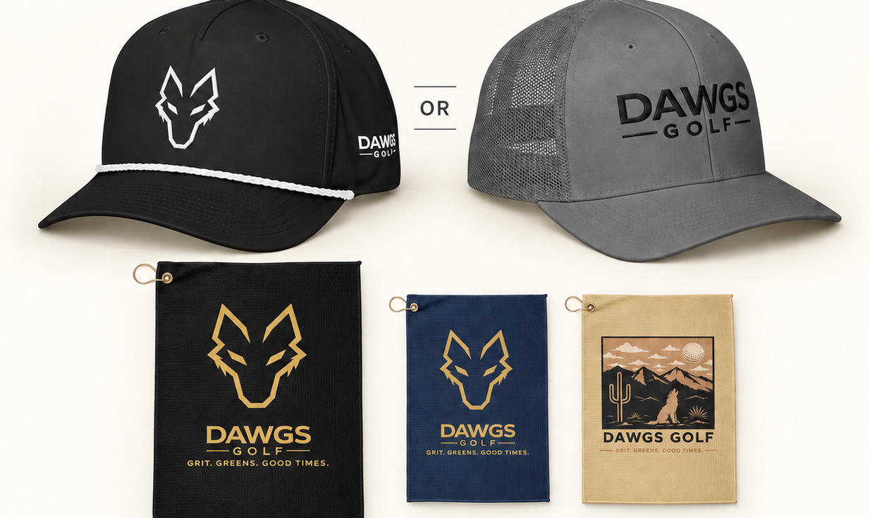 Dawgs Golf On Course setup