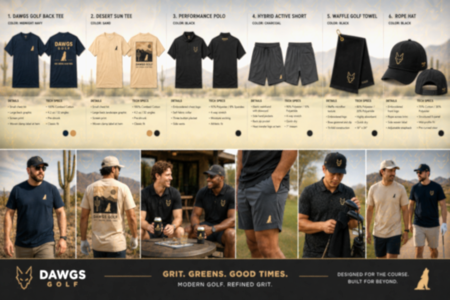 Dawgs Golf Summer '26 Launch preview — on and off the course